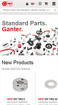 Mobile Screenshot of ganter-griff.com